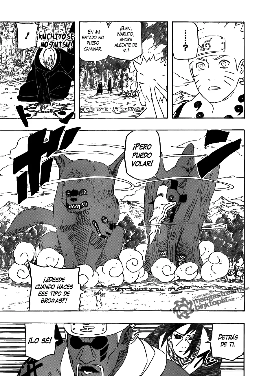 Naruto capítulo 549, página 11