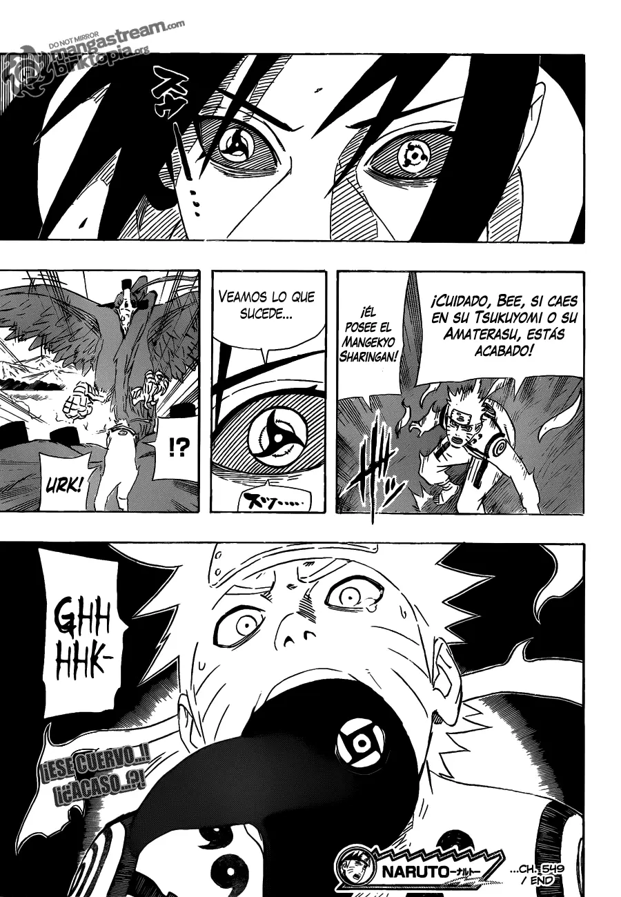 Naruto capítulo 549, página 17