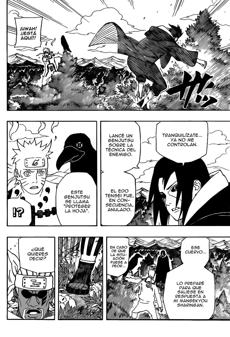 Naruto capítulo 550, página 8