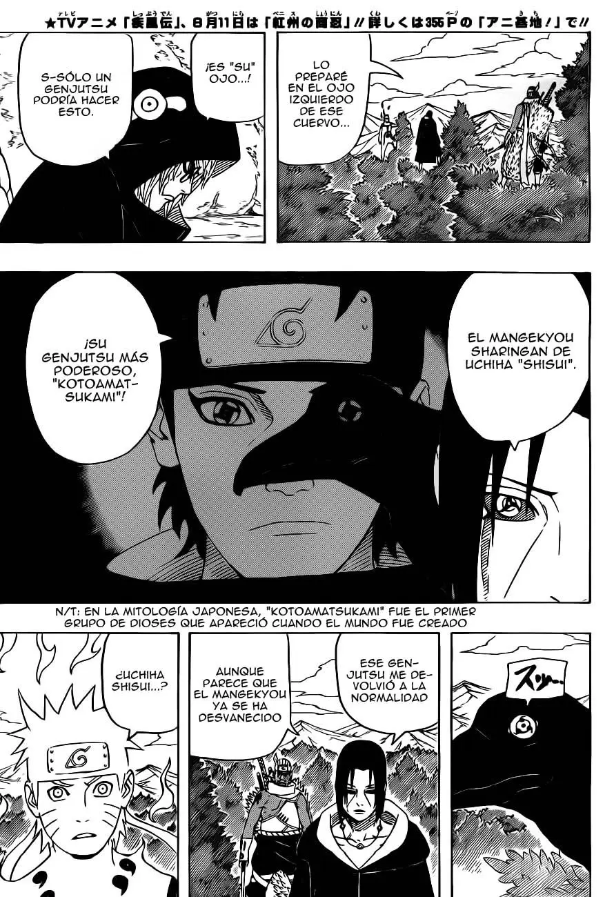 Naruto capítulo 550, página 9