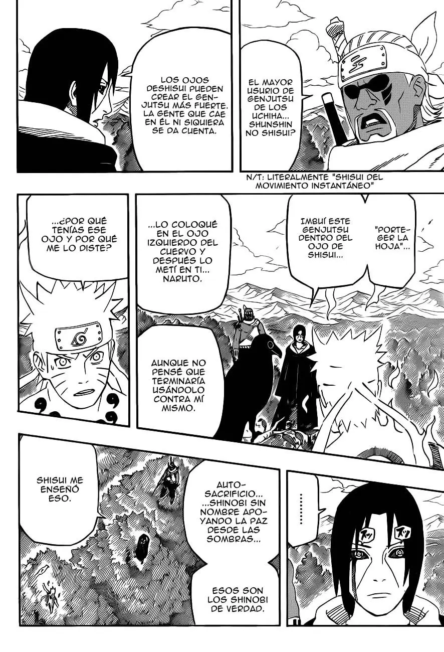 Naruto capítulo 550, página 10