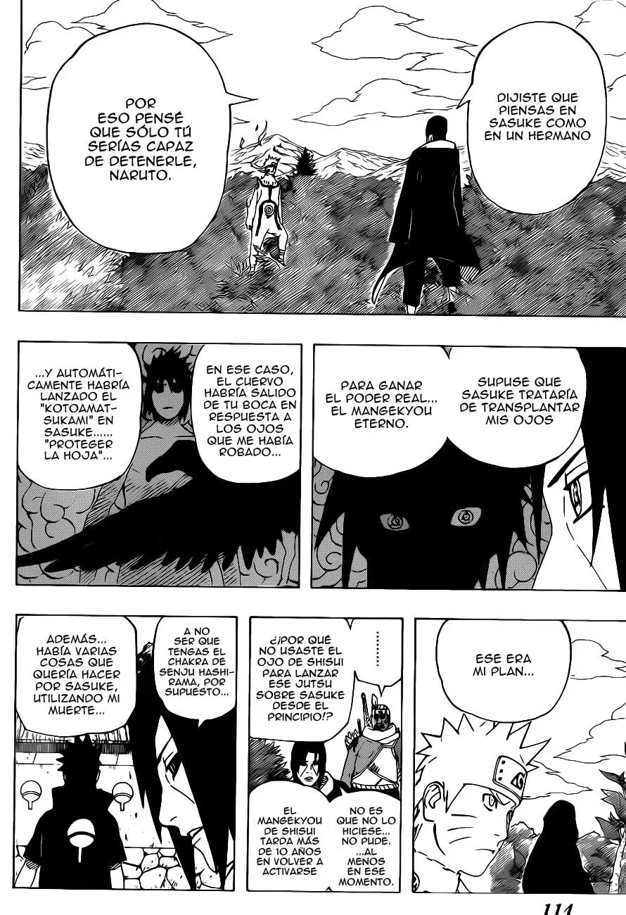Naruto capítulo 550, página 12