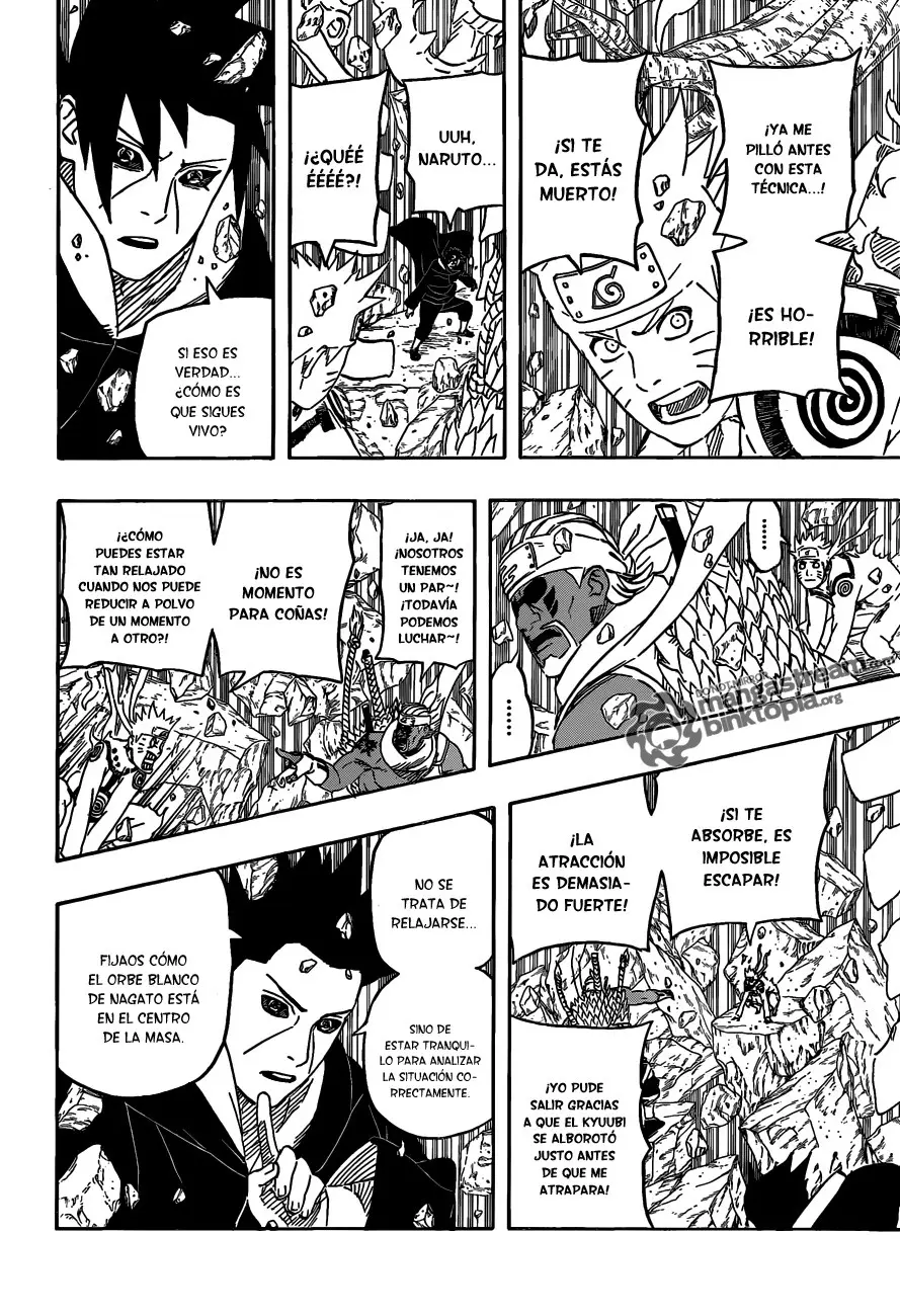 Naruto capítulo 551, página 11