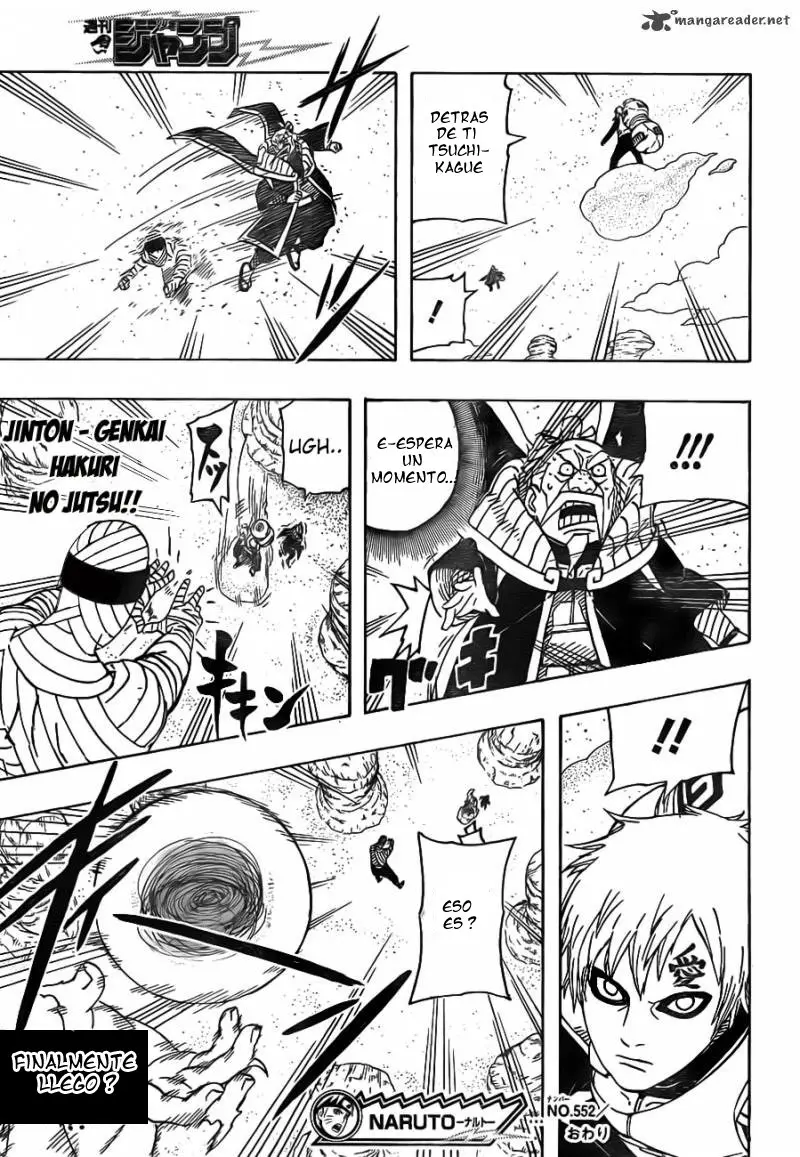 Naruto capítulo 552, página 16