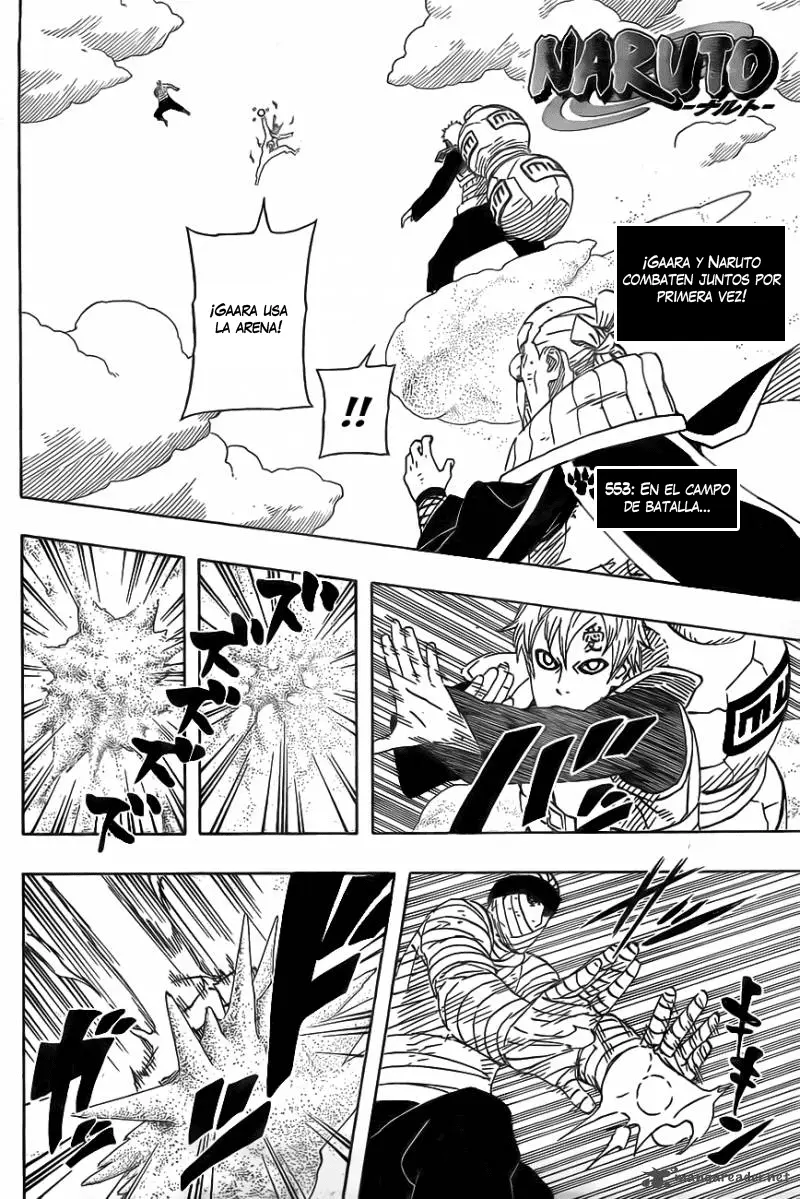Naruto capítulo 553, página 2