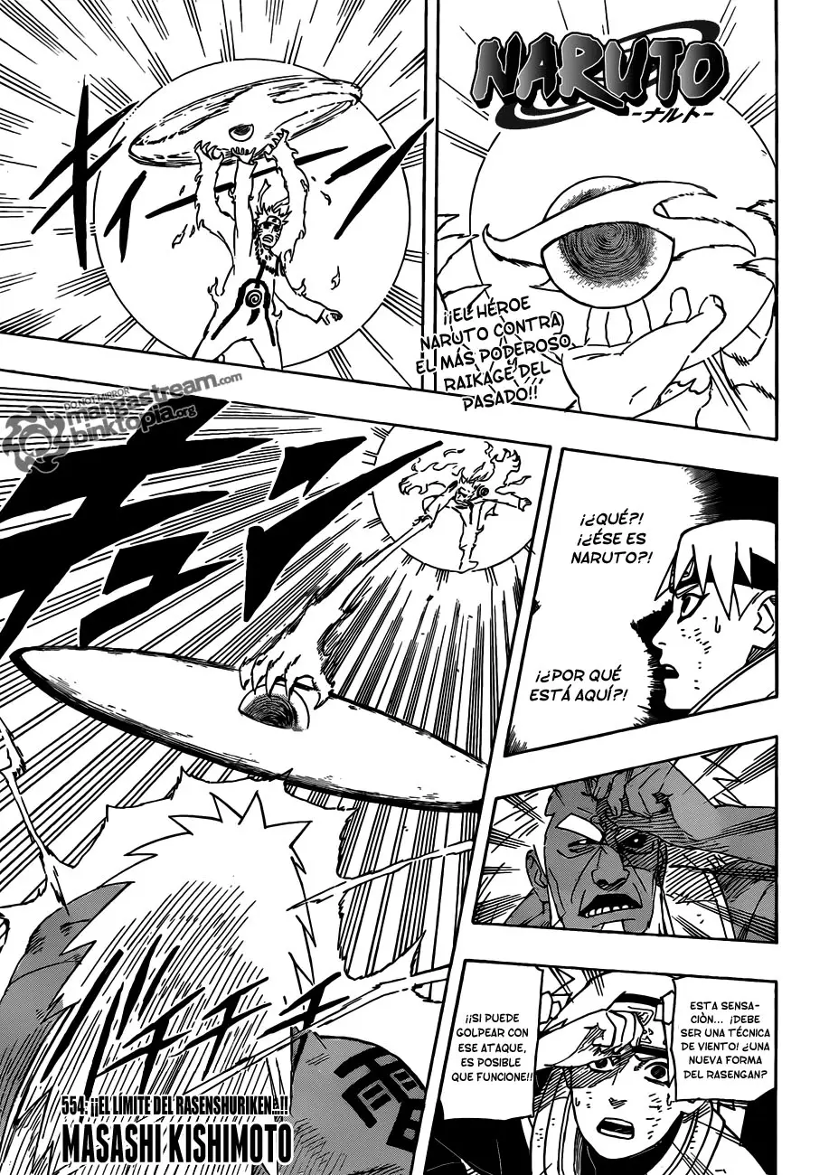 Naruto capítulo 554, página 1