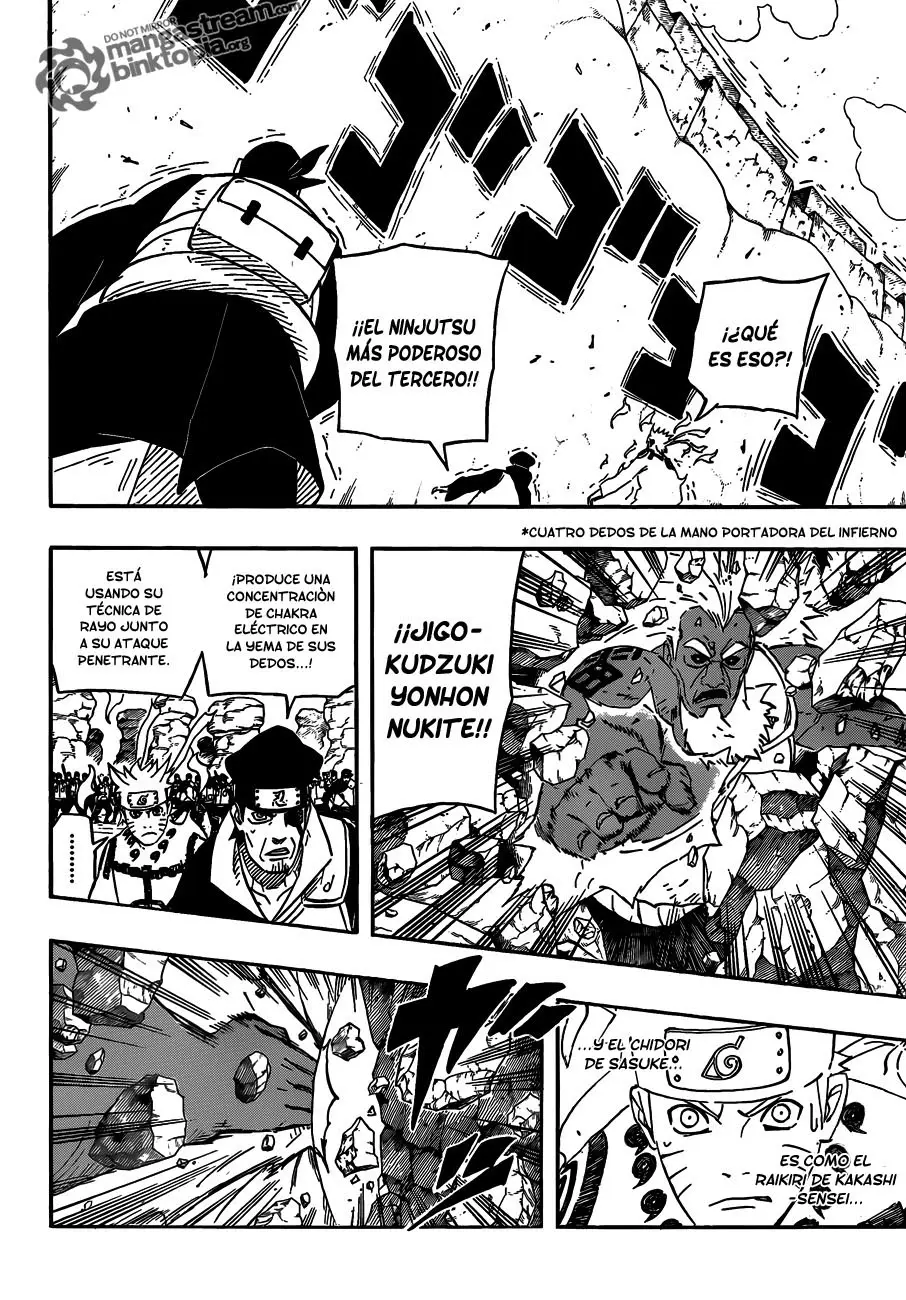 Naruto capítulo 554, página 11