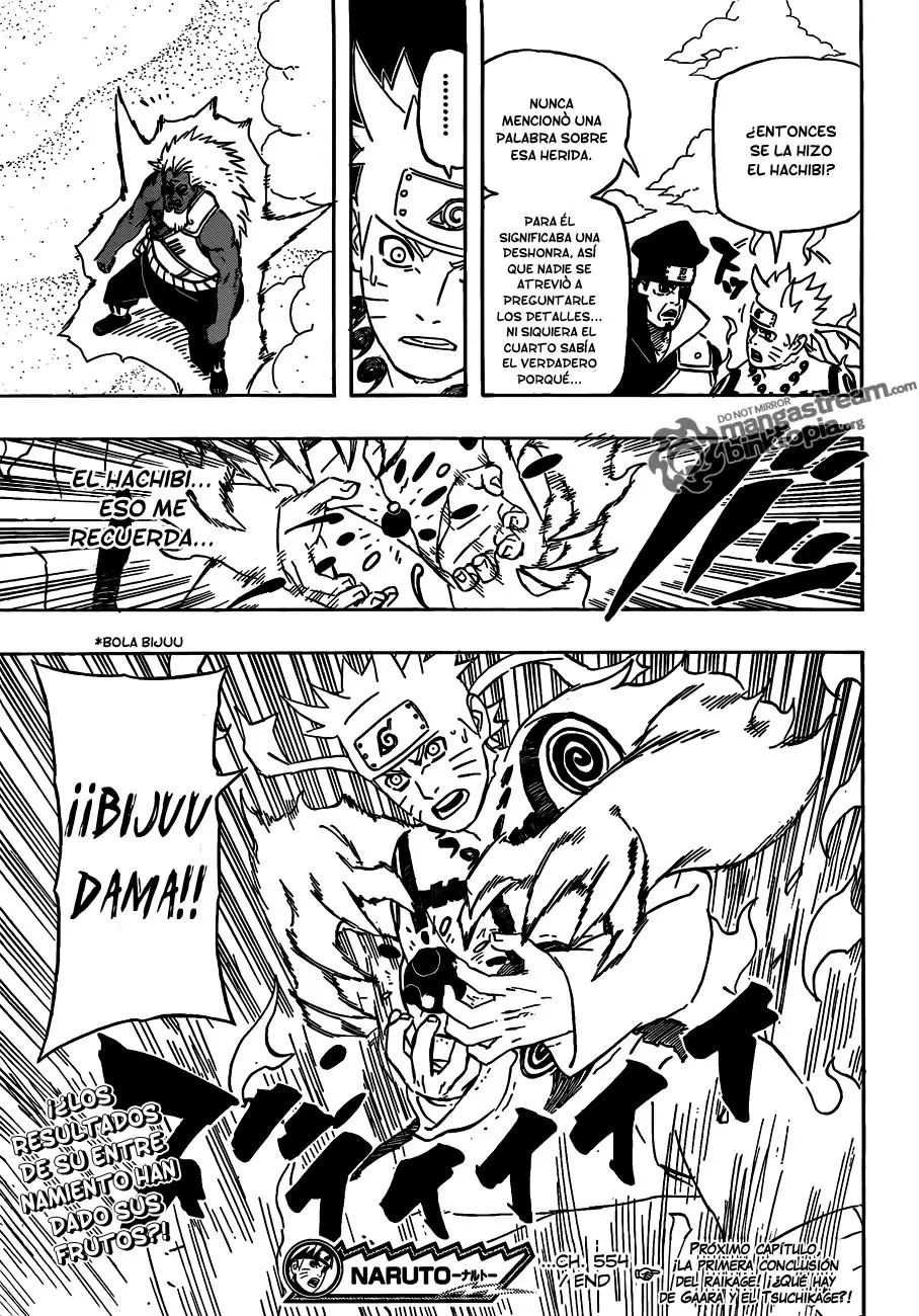 Naruto capítulo 554, página 16