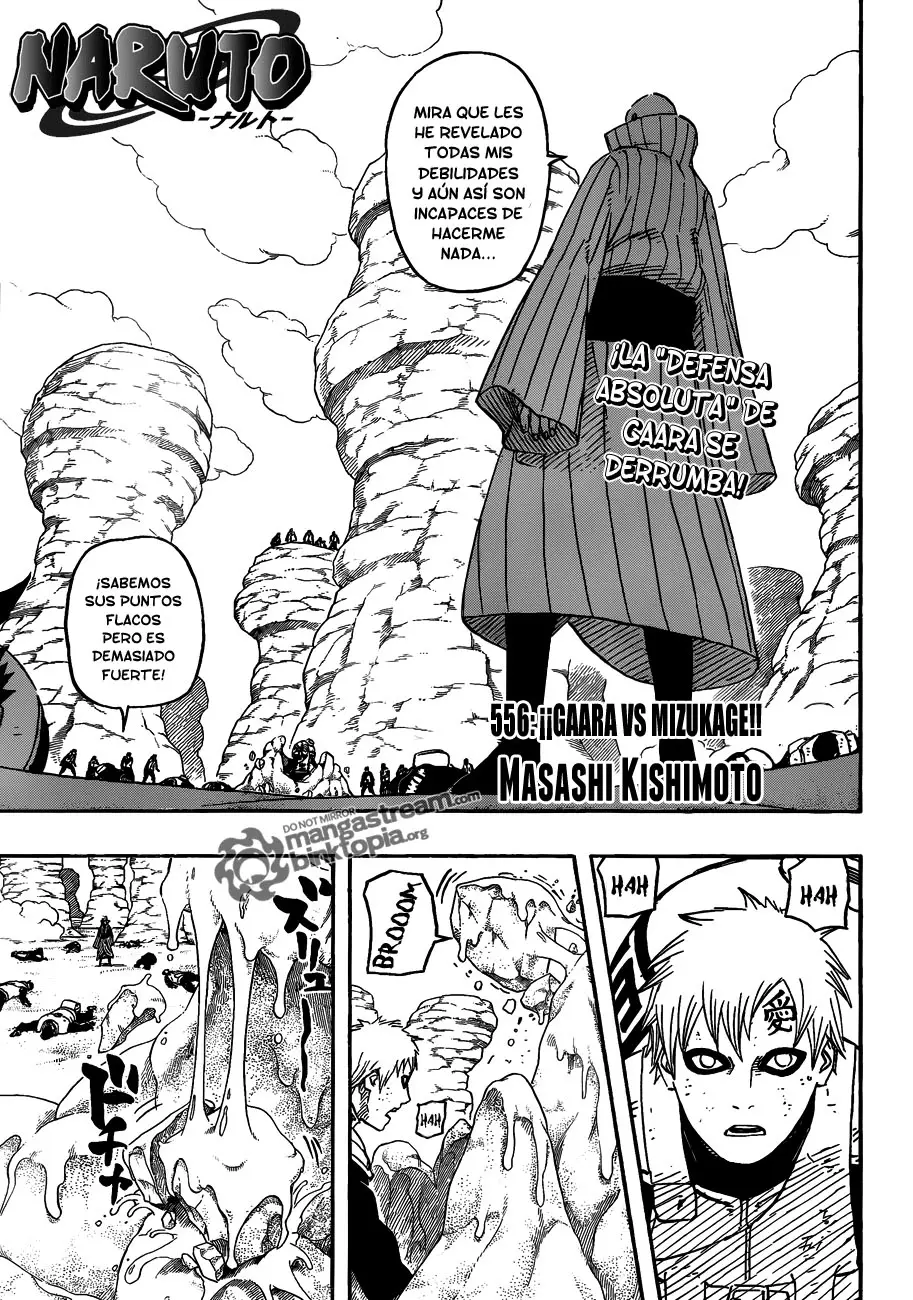 Naruto capítulo 556, página 1