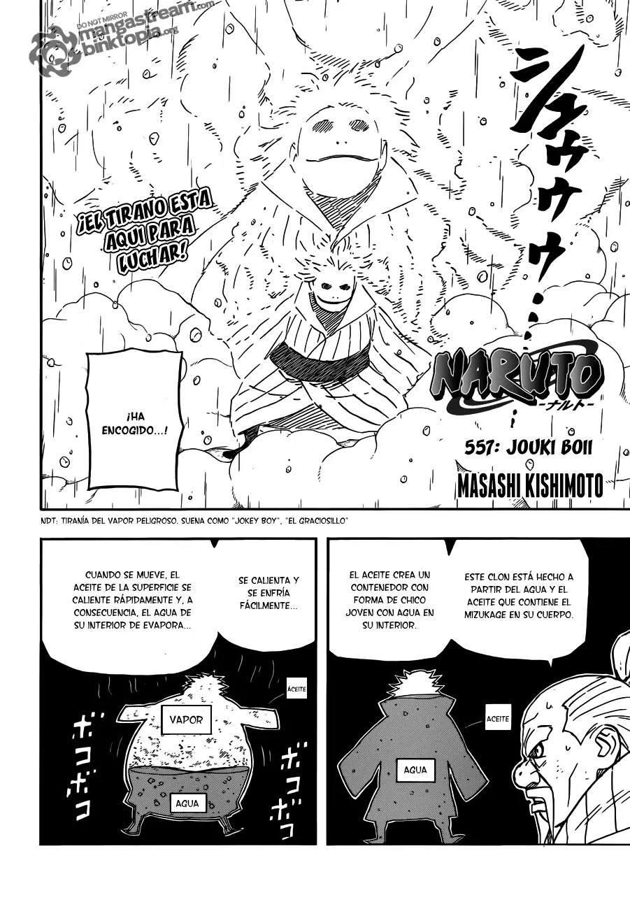 Naruto capítulo 557, página 2