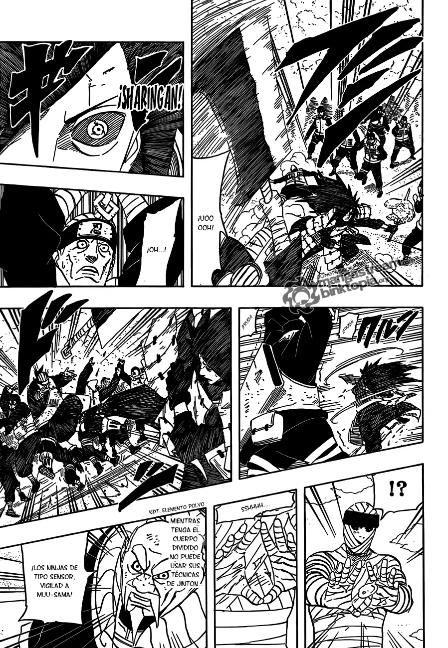 Naruto capítulo 560, página 7