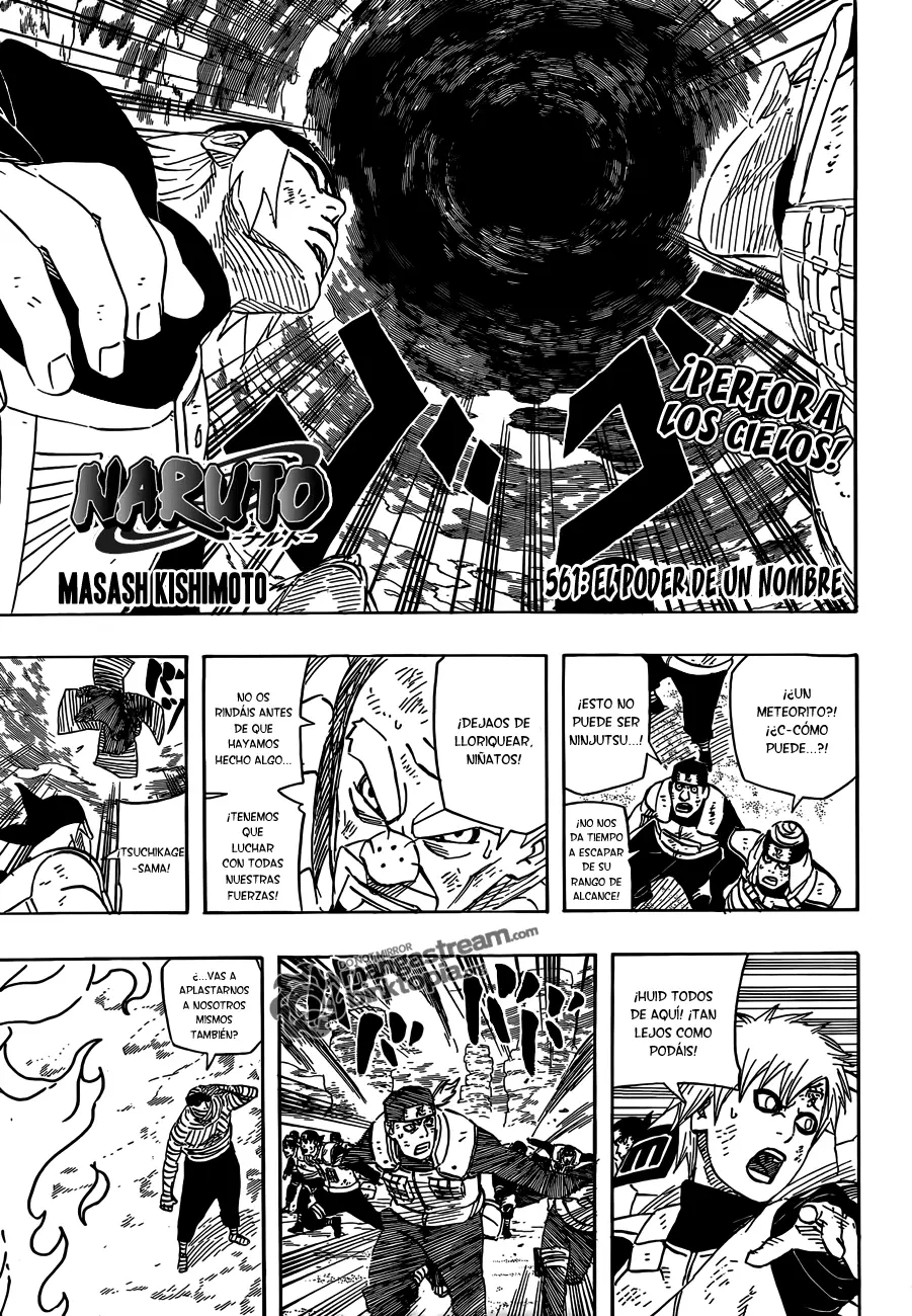 Naruto capítulo 561, página 1