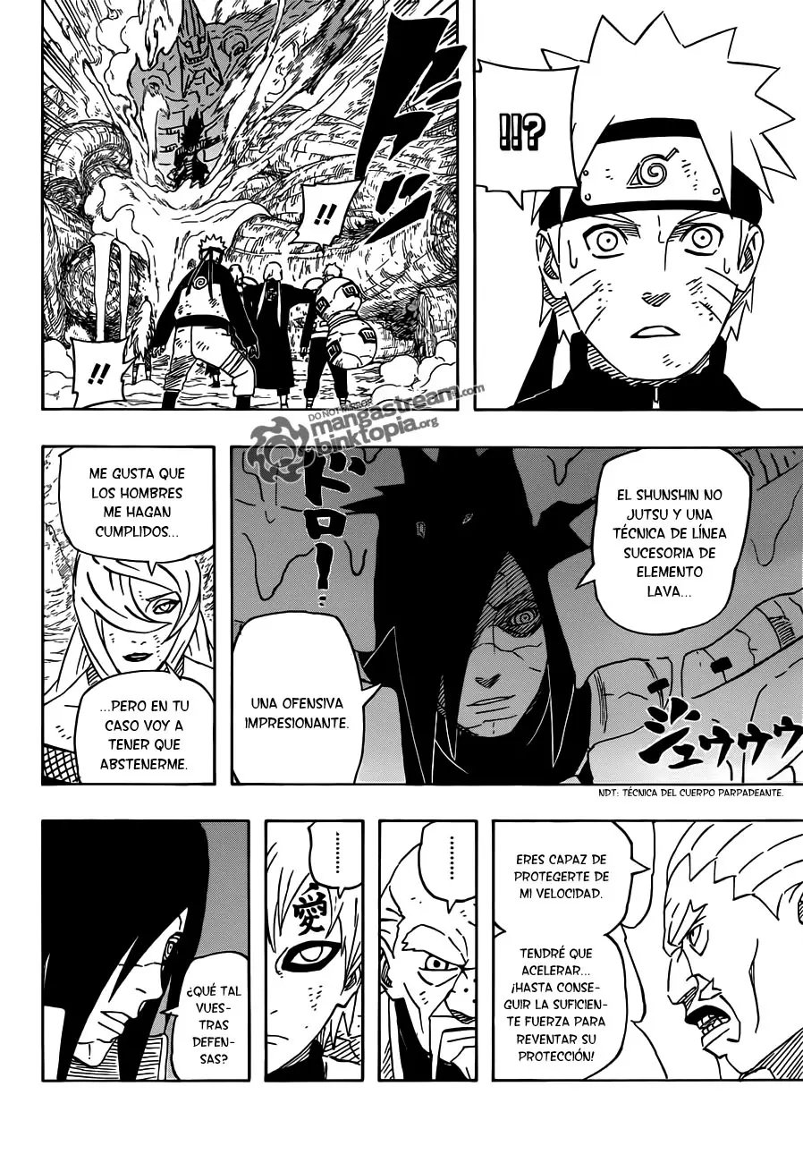 Naruto capítulo 563, página 8