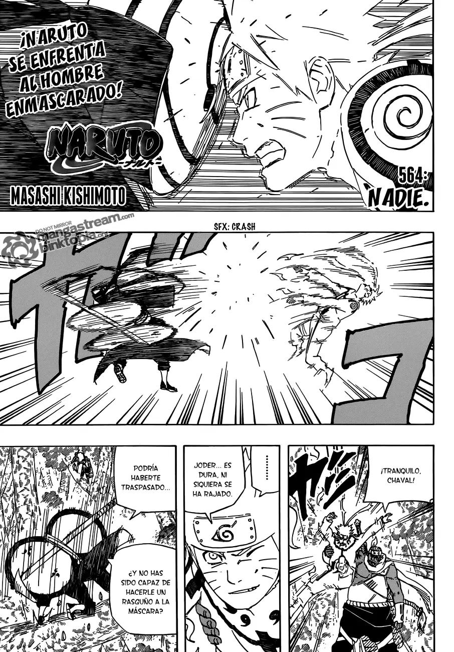 Naruto capítulo 564, página 1
