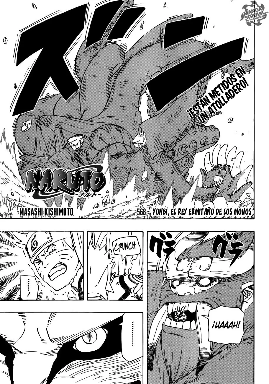 Naruto capítulo 568, página 1