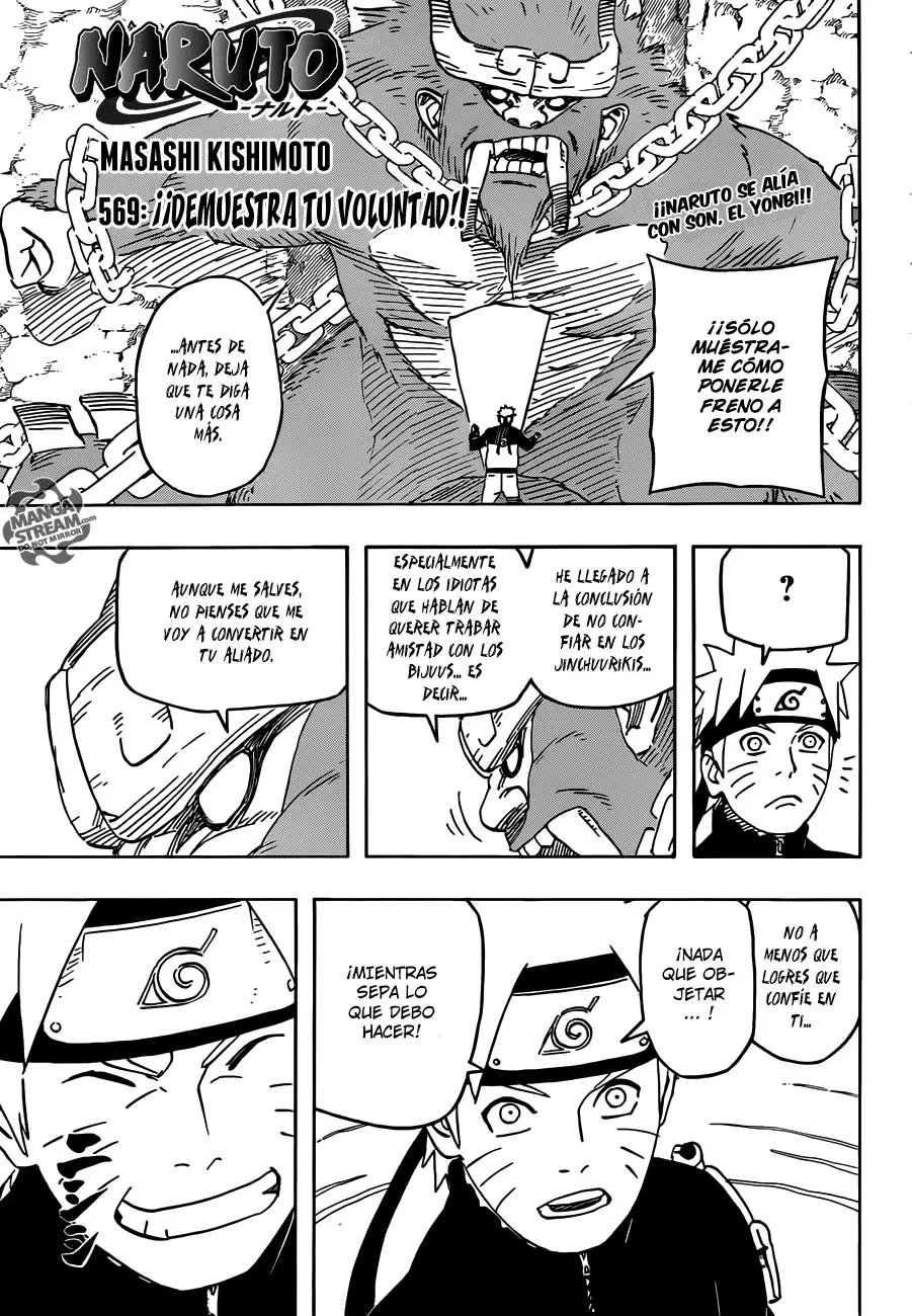 Naruto capítulo 569, página 1