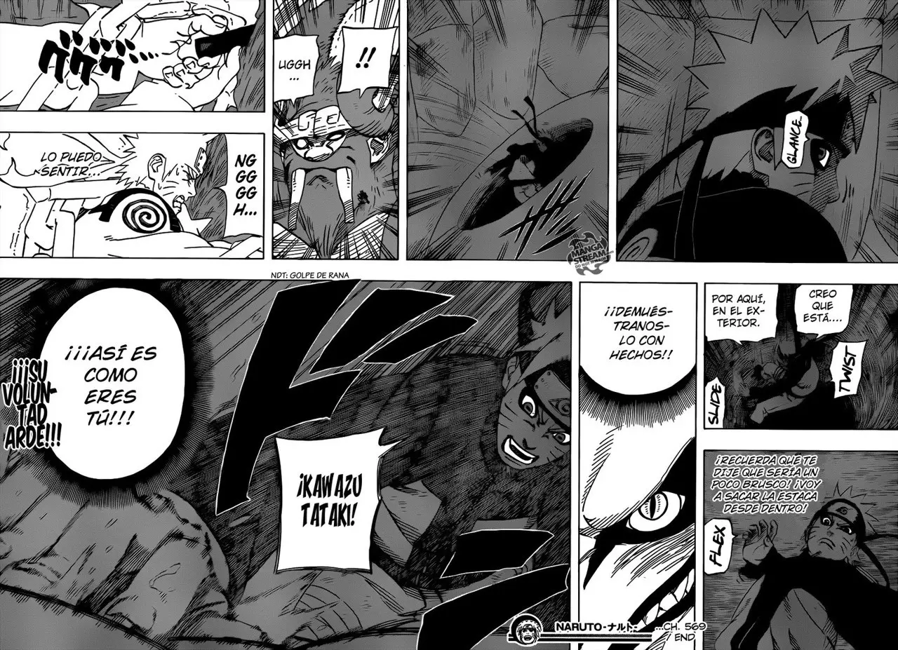 Naruto capítulo 569, página 16