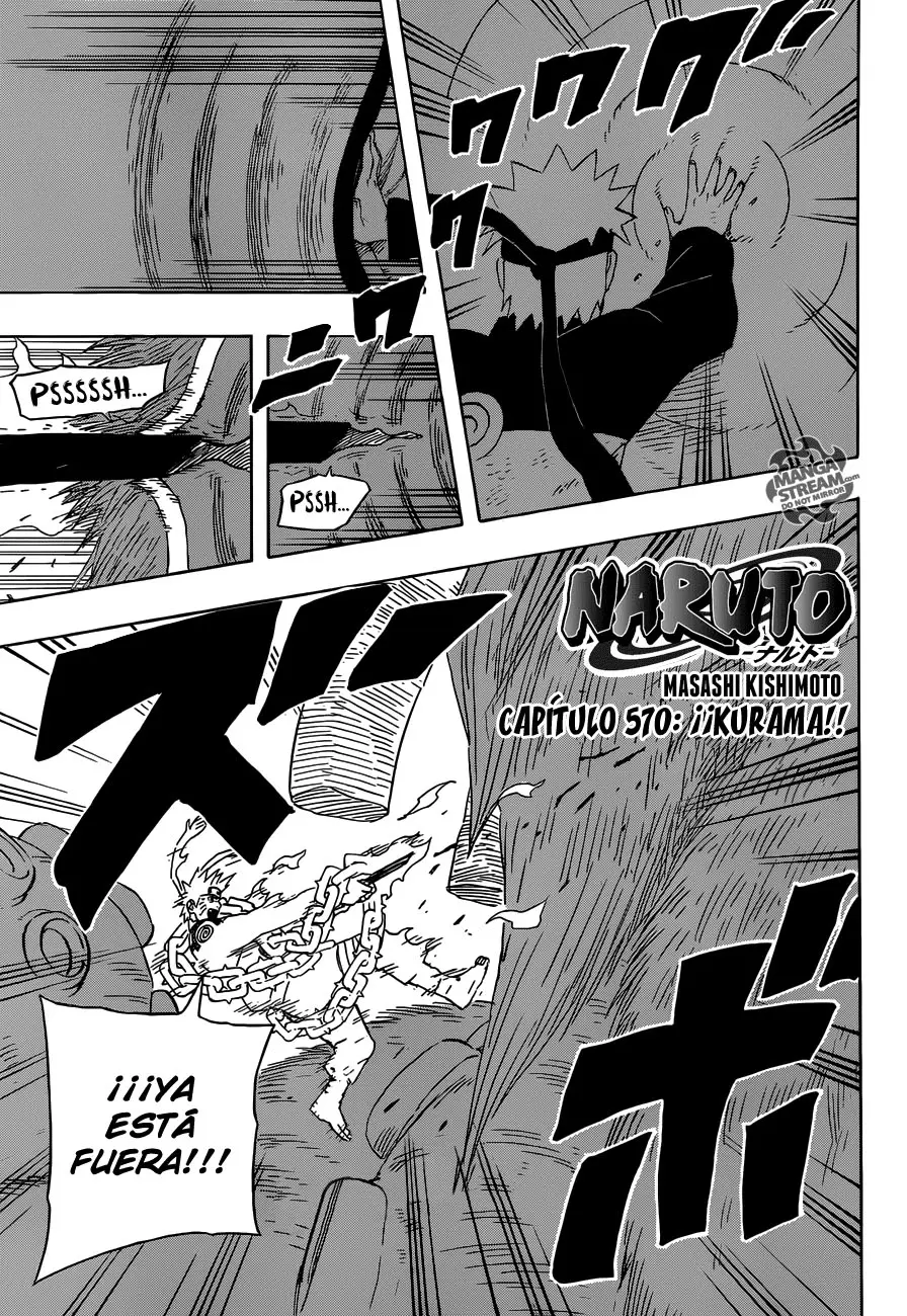 Naruto capítulo 570, página 1