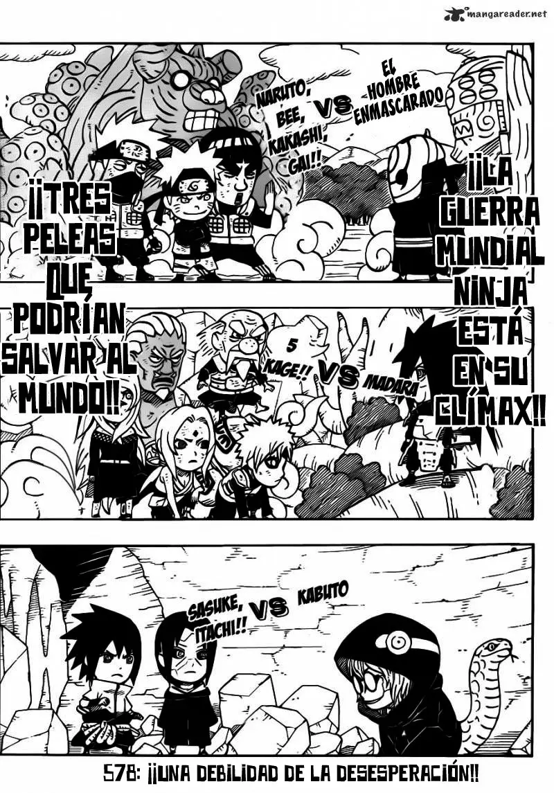 Naruto capítulo 578, página 1