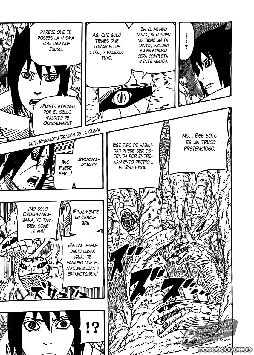 Naruto capítulo 579, página 11