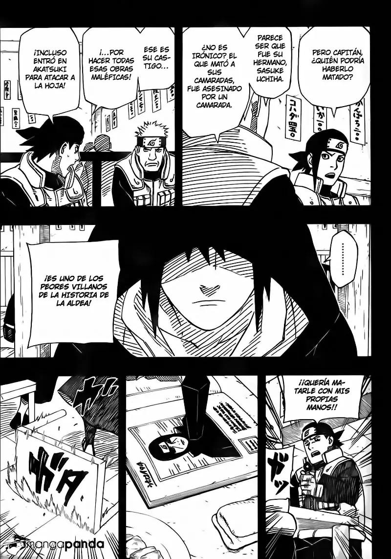 Naruto capítulo 581, página 7