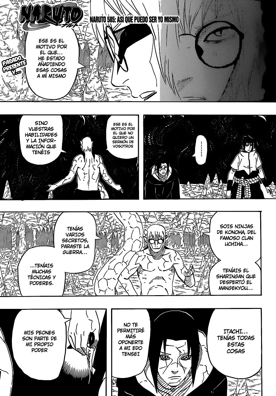 Naruto capítulo 585, página 1