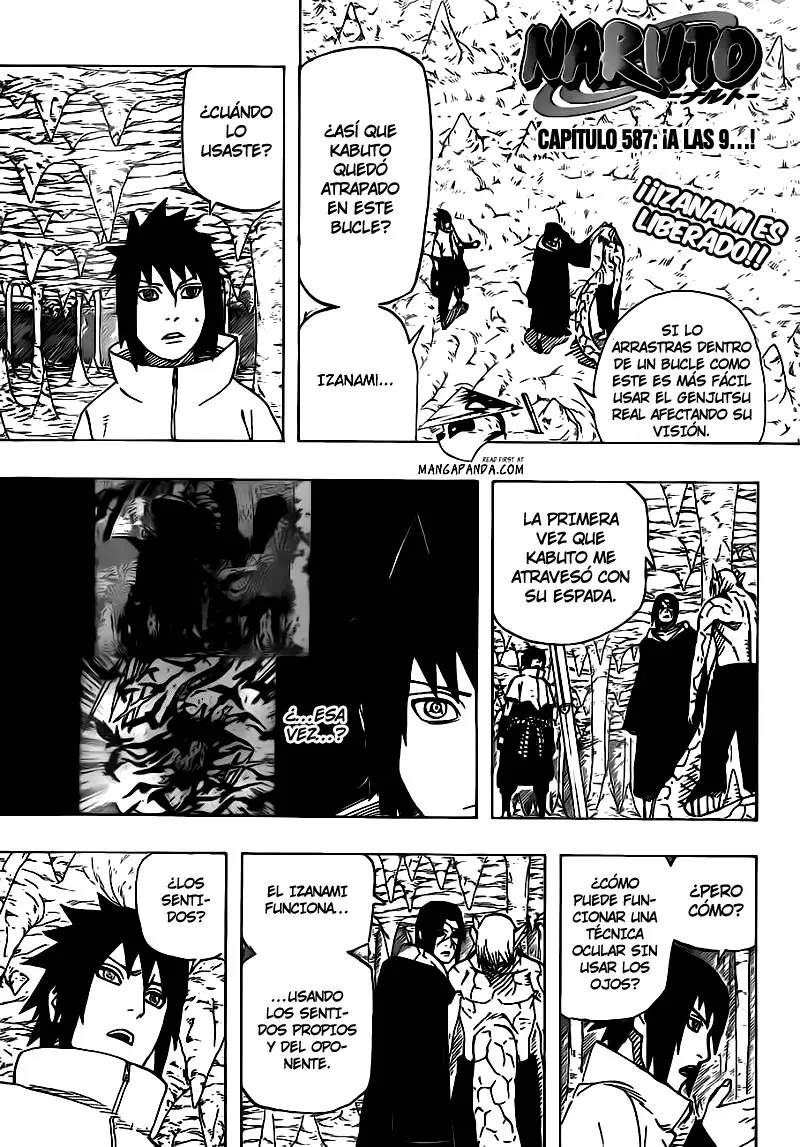 Naruto capítulo 587, página 1