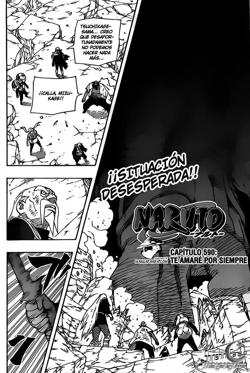 Naruto capítulo 590, página 1