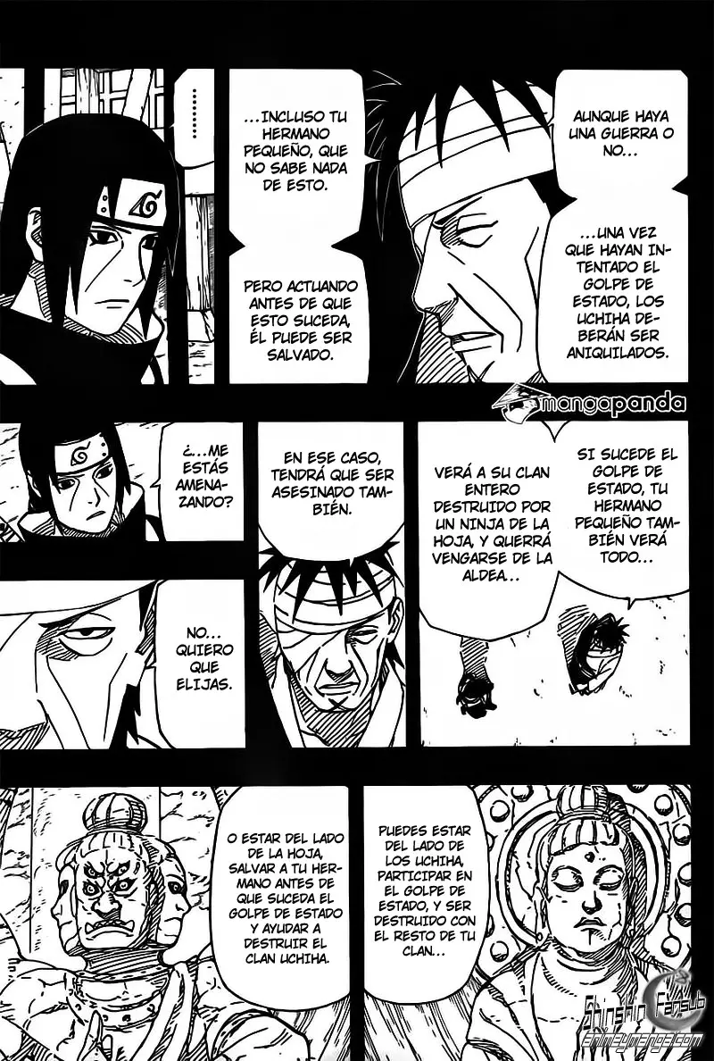 Naruto capítulo 590, página 8