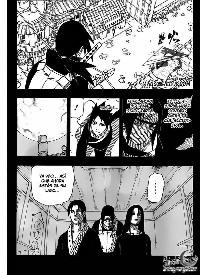 Naruto capítulo 590, página 11
