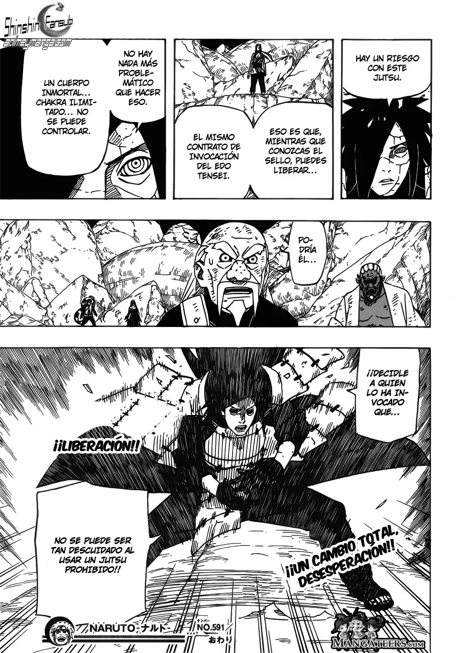 Naruto capítulo 591, página 17