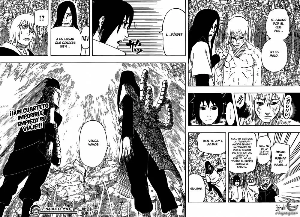 Naruto capítulo 593, página 15