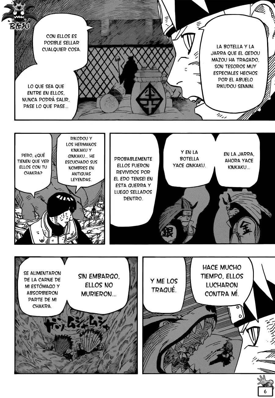 Naruto capítulo 594, página 5