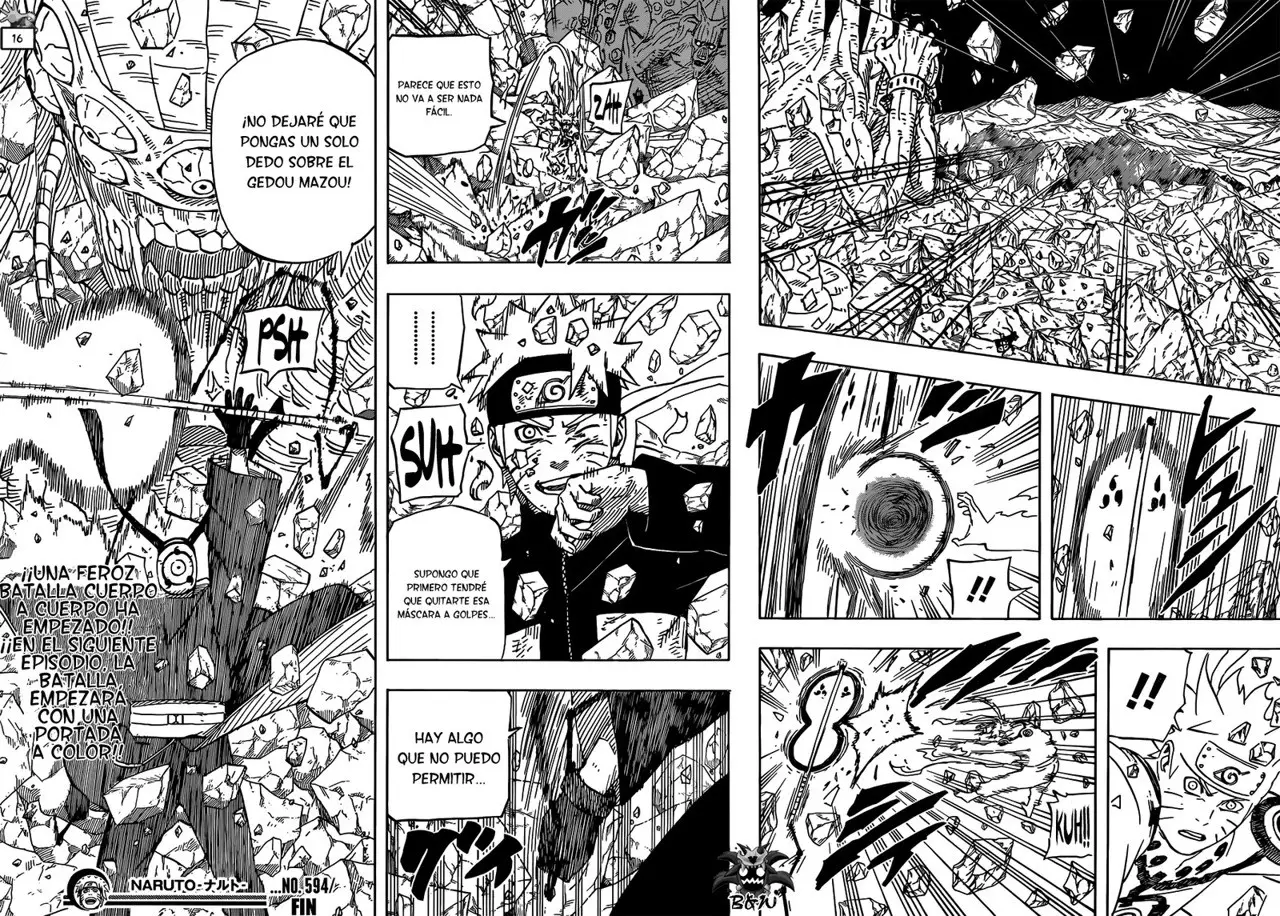 Naruto capítulo 594, página 15