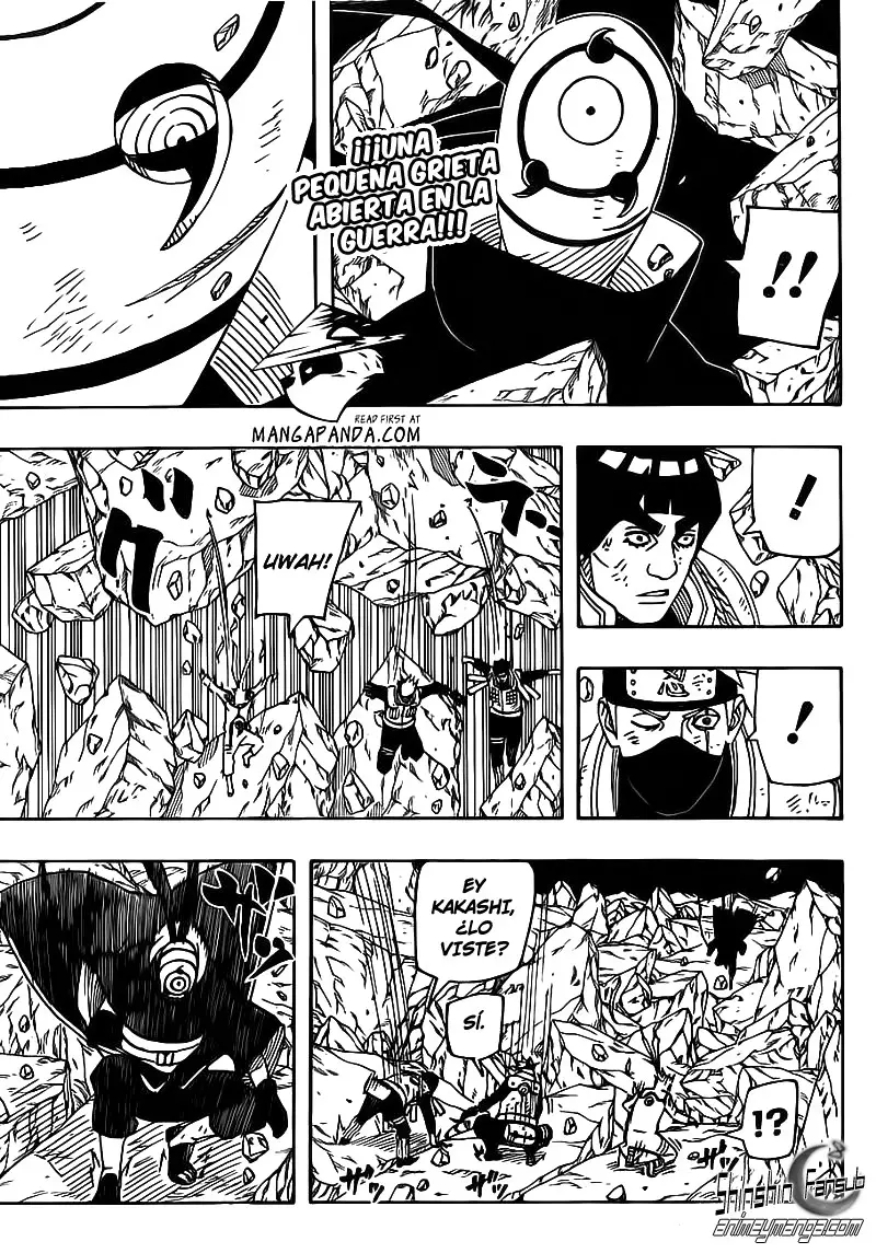 Naruto capítulo 596, página 1