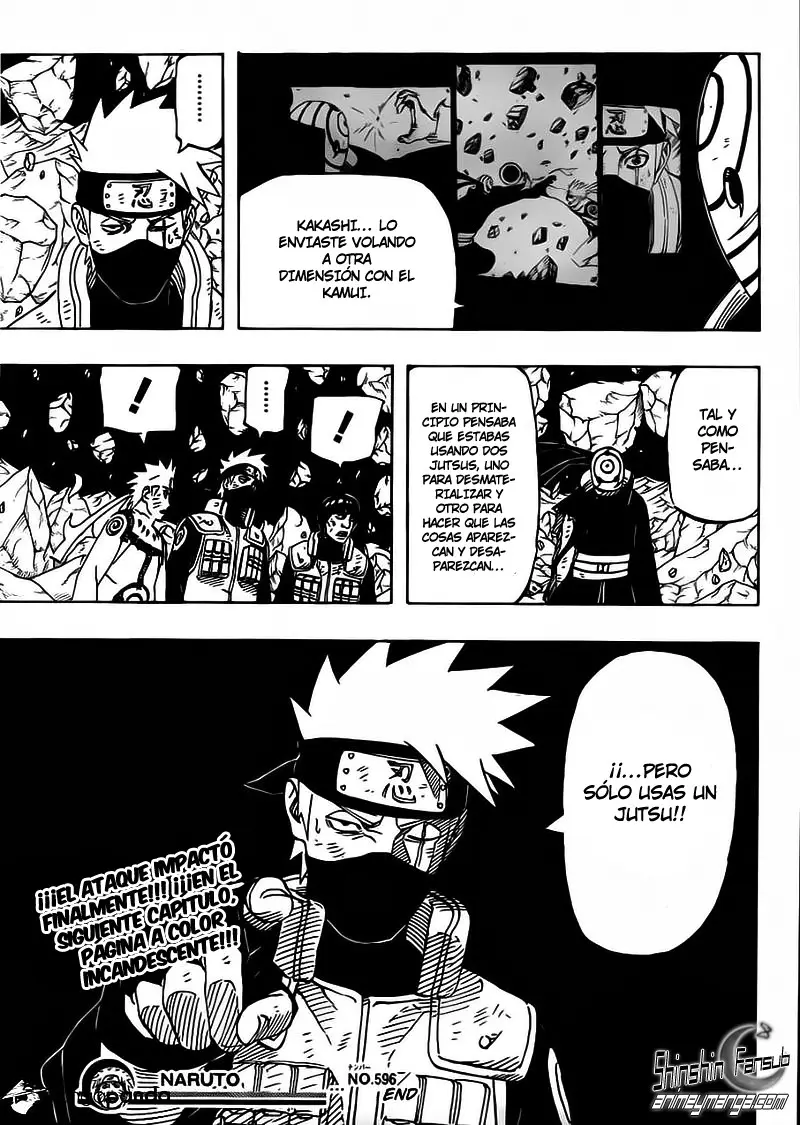 Naruto capítulo 596, página 16