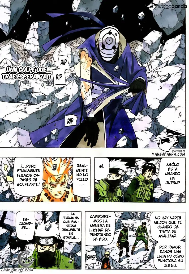 Naruto capítulo 597, página 1