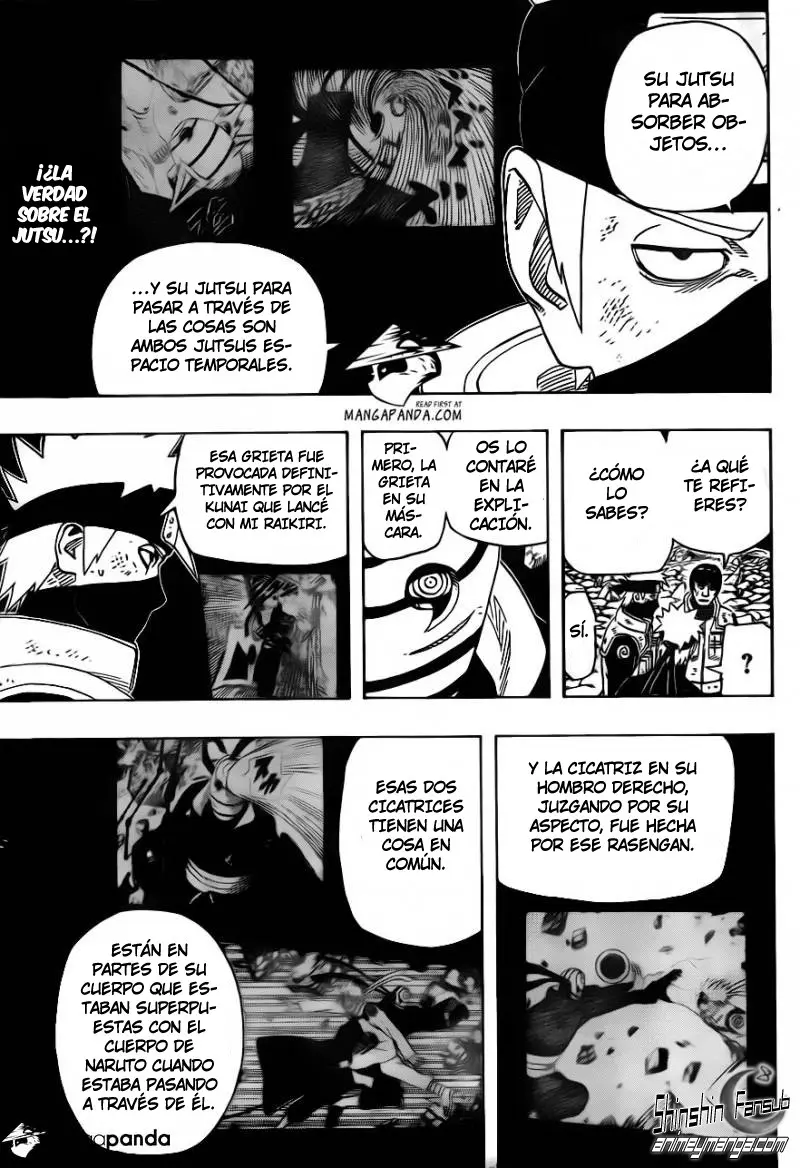 Naruto capítulo 597, página 3