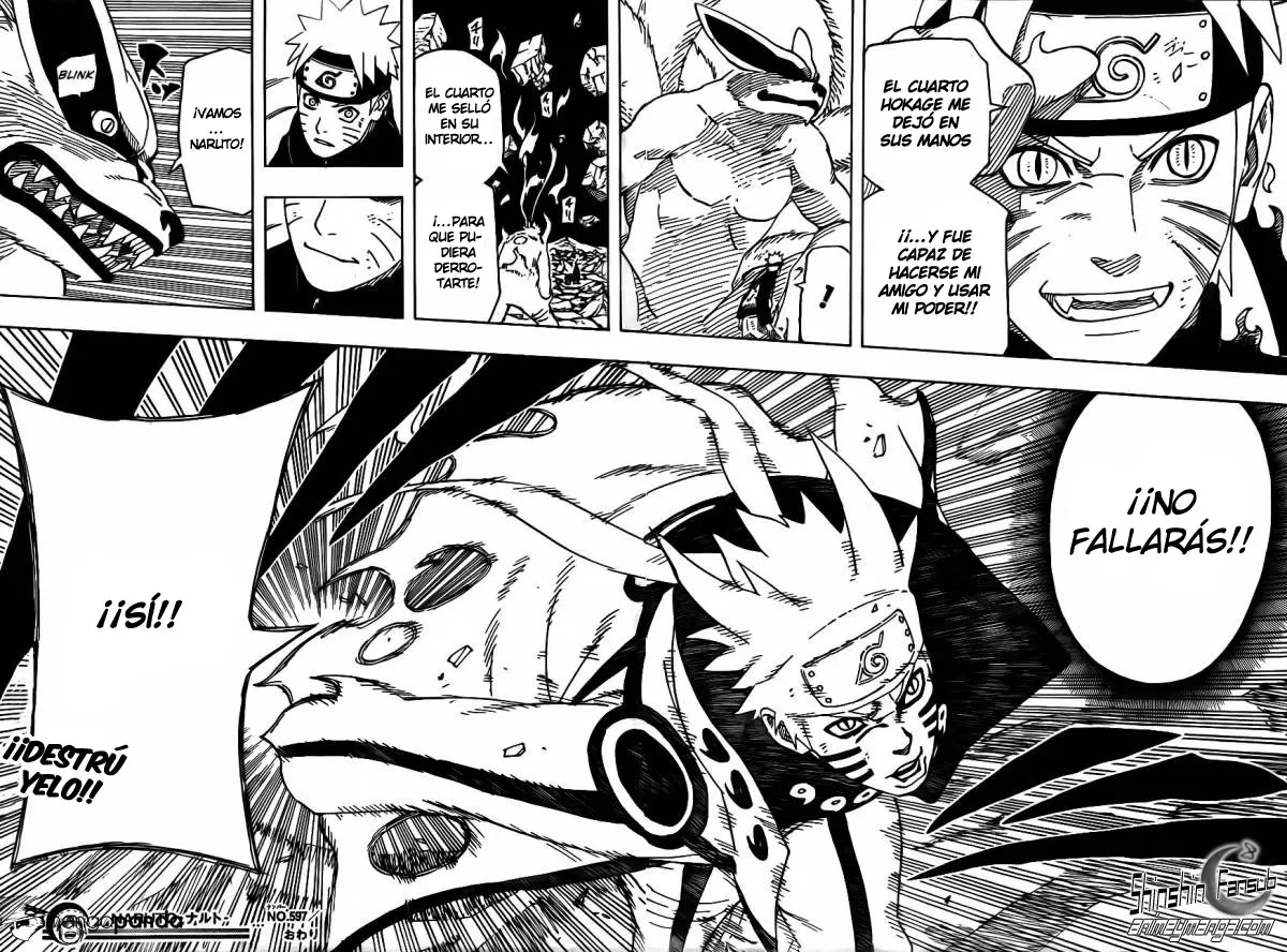 Naruto capítulo 597, página 18