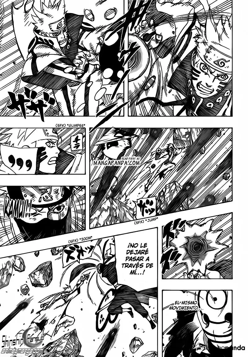 Naruto capítulo 598, página 11