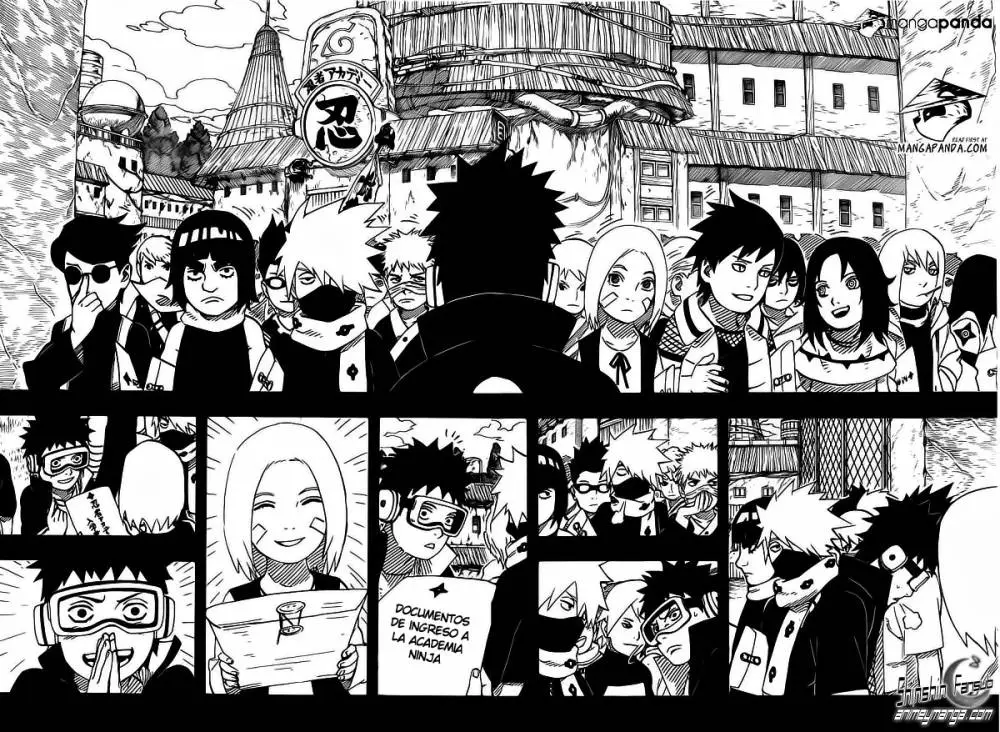 Naruto capítulo 599, página 2