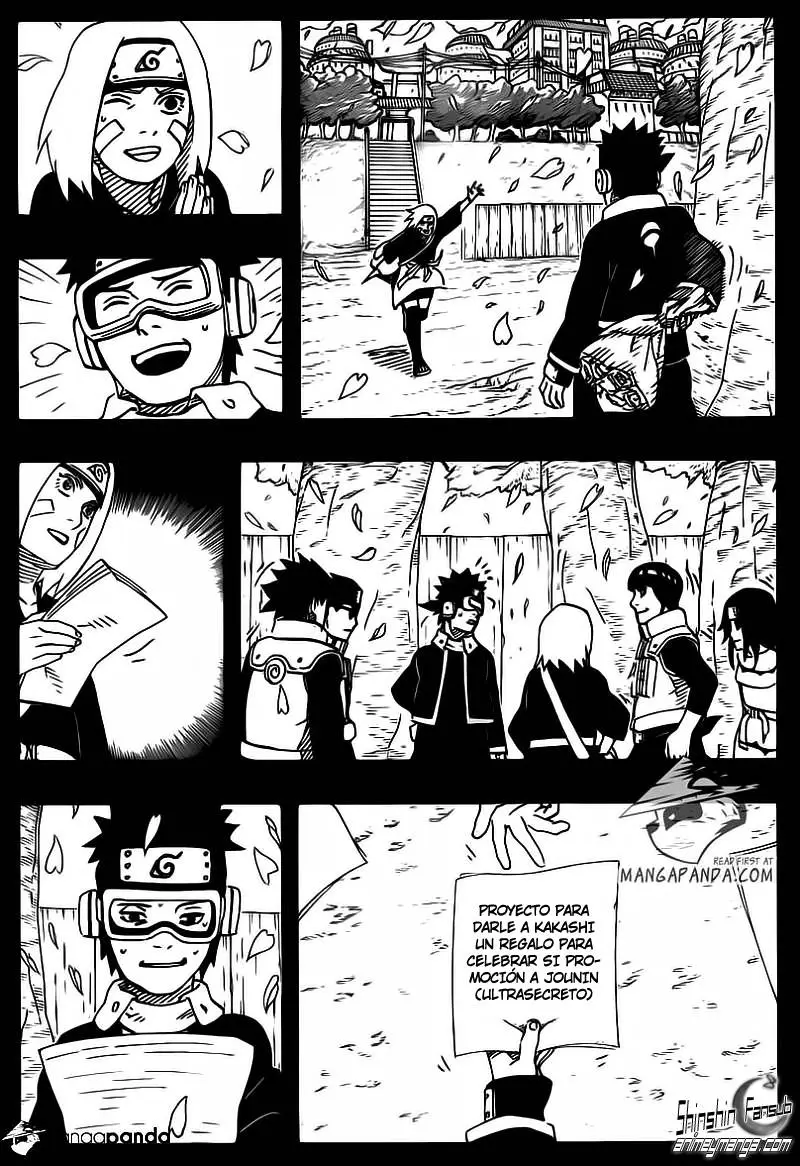 Naruto capítulo 599, página 14