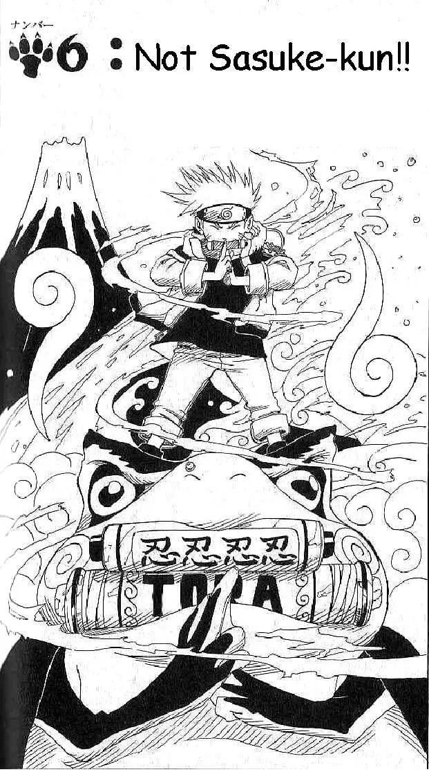 Naruto capítulo 6, página 1