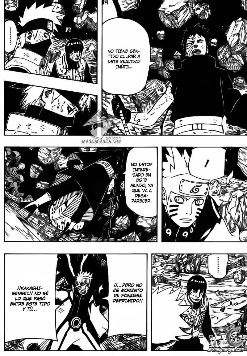 Naruto capítulo 600, página 12