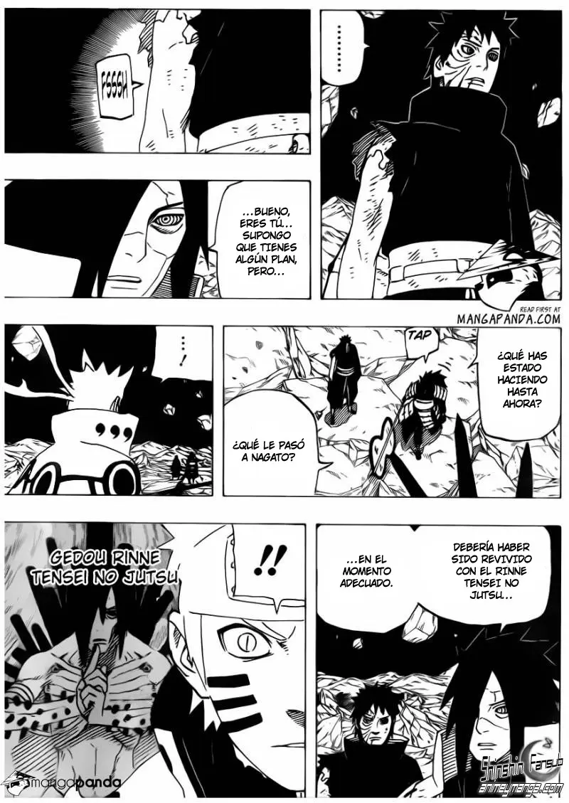 Naruto capítulo 601, página 11