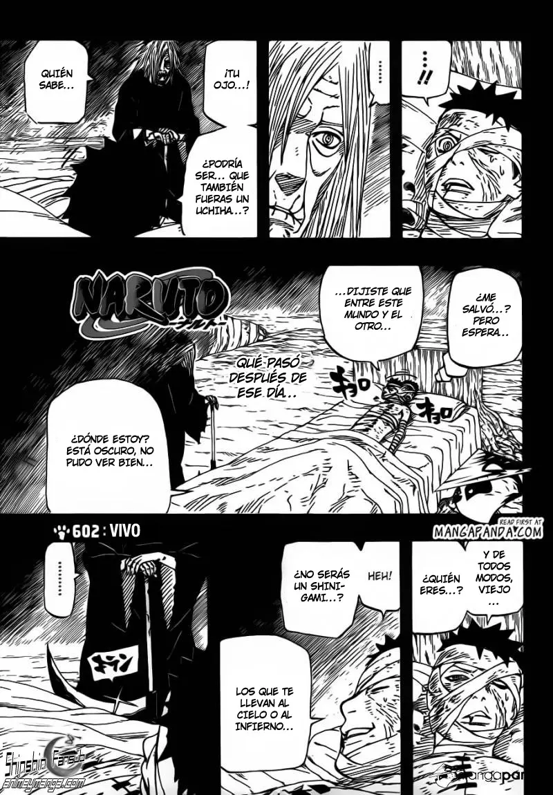 Naruto capítulo 602, página 1