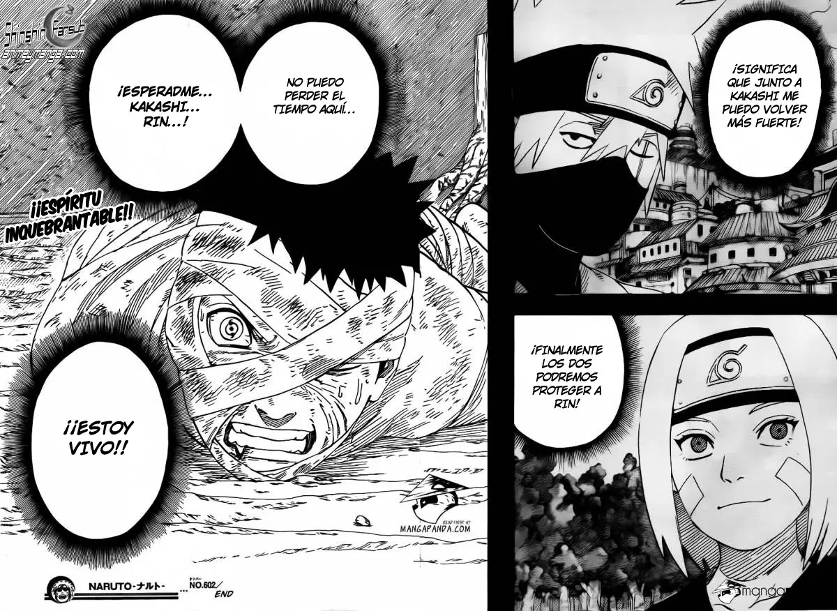 Naruto capítulo 602, página 16