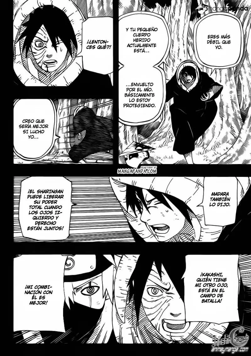 Naruto capítulo 604, página 12