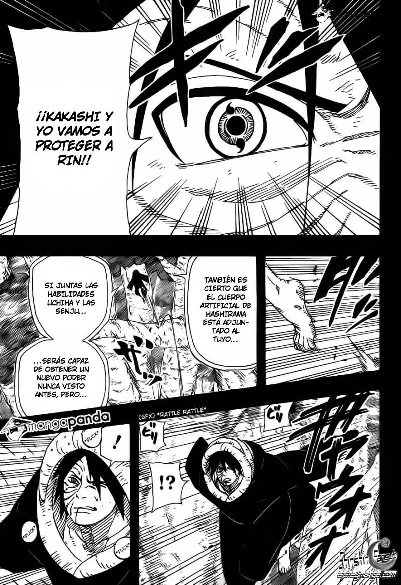 Naruto capítulo 604, página 13
