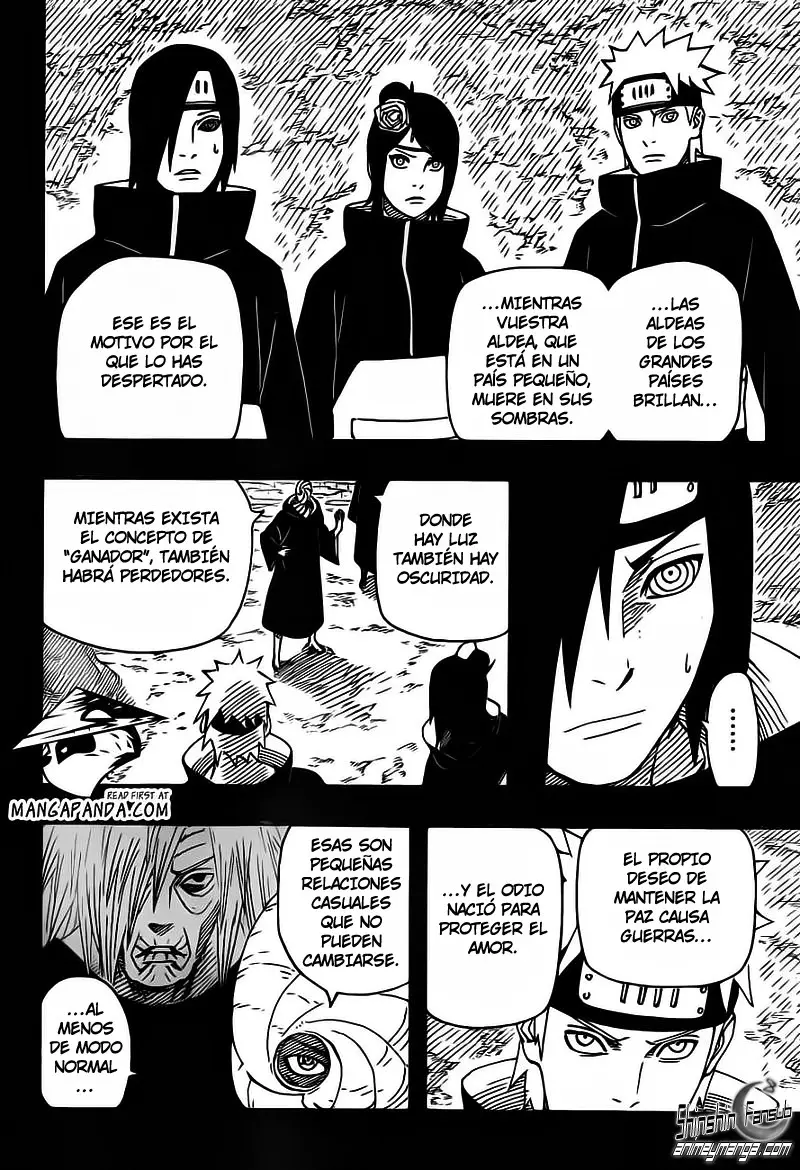 Naruto capítulo 607, página 2